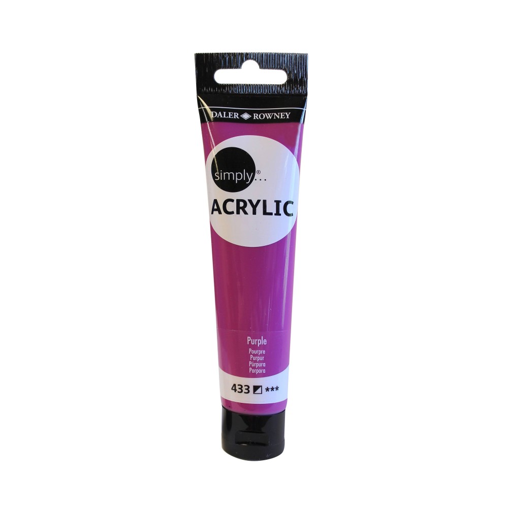 DALER ROWNEY SIMPLY ACRYL SL 75ml PURPLE 126975433