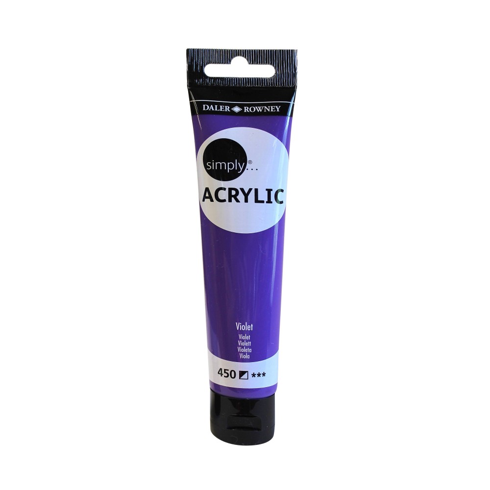 DALER ROWNEY SIMPLY ACRYL SL 75ml VIOLET 126975450