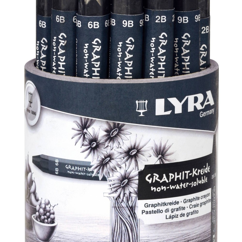 LYRA ΜΟΛΥΒΙ GRAPHITE CRAYONS ΜΗ ΥΔΑΛΟΔΙΑΛΥΤΟ 5623240