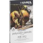 LYRA ΞΥΛΟΜΠΟΓΙΕΣ REMBRANDT POLYCOLOR HI QUALITY ΣΕΤ 12τμχ ΣΕ ΜΕΤΑΛΛΙΚΗ ΚΑΣΕΤΙΝΑ NATURAL COLORS 002001120