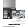 LYRA ΞΥΛΟΜΠΟΓΙΕΣ REMBRANDT GREY TONES HI QUALITY ΣΕΤ 25τμχ ΣΕ ΜΕΤΑΛΛΙΚΗ ΚΑΣΕΤΙΝΑ ΜΕ ΑΞΕΣΟΥΑΡ 002051251