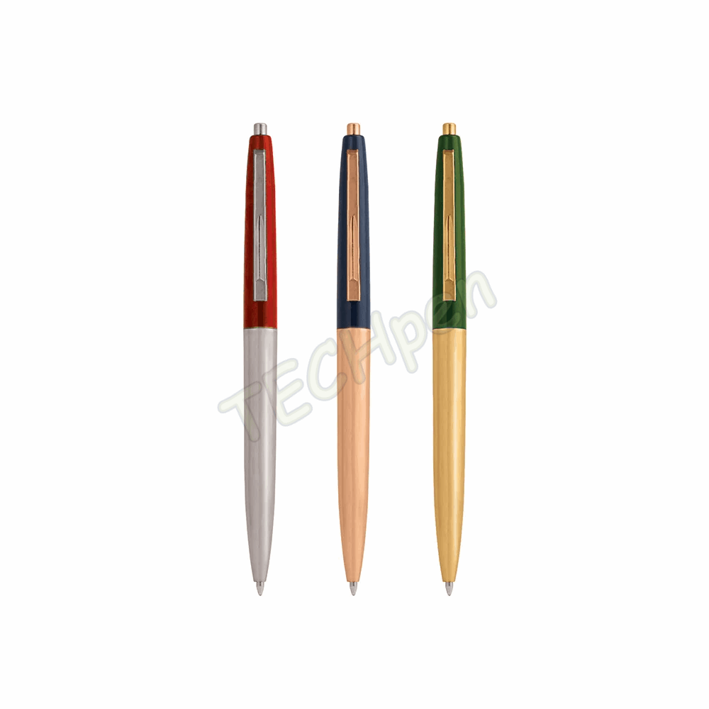 KIKKERLAND Retro Metallic Pens SET OF 3 4328