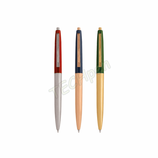 KIKKERLAND Retro Metallic Pens SET OF 3 4328