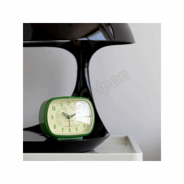 KIKKERLAND RETRO ALARM CLOCK GREEN AC08-G-EU