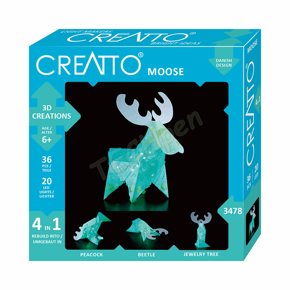 KOSMOS 3D KATAΣΚΕΥΗ ME LED 4 ΣΕ 1 ΕΛΑΦΙ 237.003478
