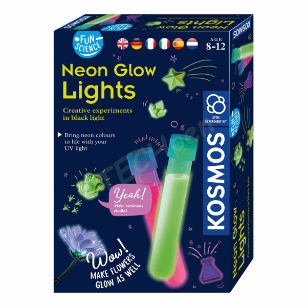KOSMOS ΠΑΙΧΝΙΔΙ ΕΚΠΑΙΔΕΥΤΙΚΟ ΣΕΤ NEON GLOW LIGHTS FUN SCIENCE 237.616830