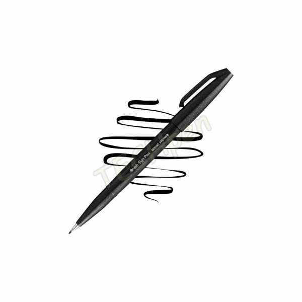 PENTEL TOUCH BRUSH SING PEN MAYΡΟ SES15CA