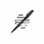 PENTEL TOUCH BRUSH SING PEN MAYΡΟ SES15CA