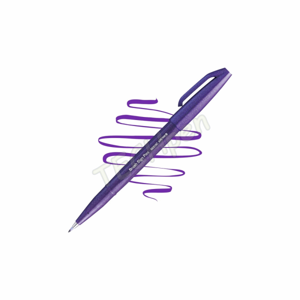 PENTEL TOUCH BRUSH SING PEN ΜΩΒ SES15CV