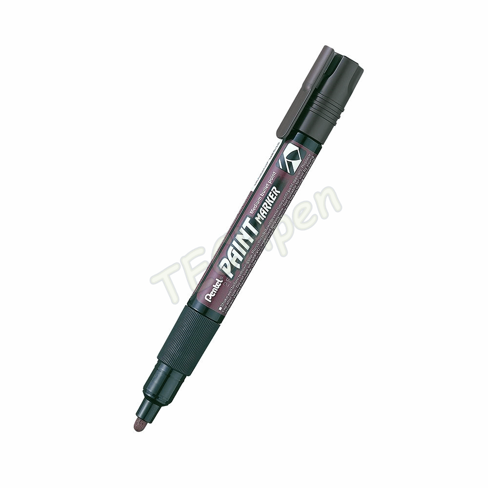 PENTEL ΜΑΡΚΑΔΟΡΟΣ ΑΝΕΞΙΤΗΛΟΣ PAINT PERMANENT MARKER GRAFITTI 3mm ΚΑΦΕ MMP20E