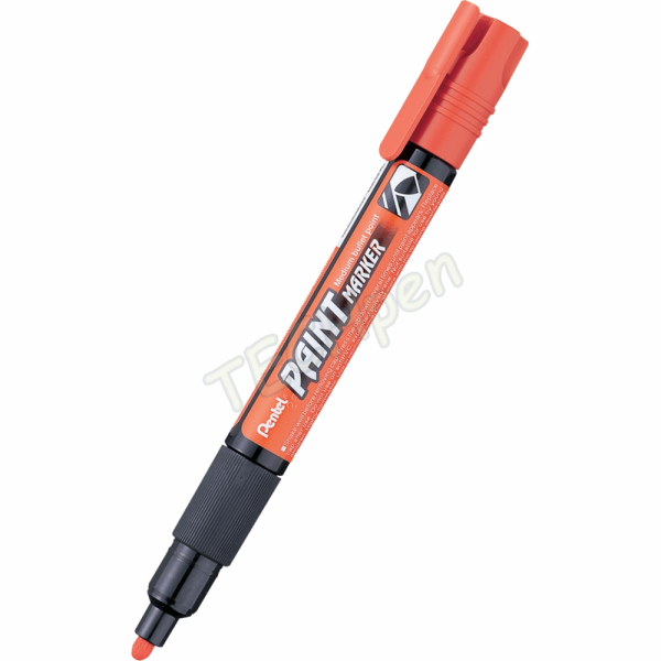 PENTEL ΜΑΡΚΑΔΟΡΟΣ ΑΝΕΞΙΤΗΛΟΣ PAINT PERMANENT MARKER GRAFITTI 3mm ΠΟΡΤΟΚΑΛΙ MMP20F