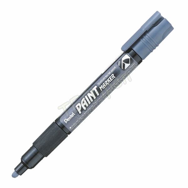 PENTEL ΜΑΡΚΑΔΟΡΟΣ ΑΝΕΞΙΤΗΛΟΣ PAINT PERMANENT MARKER GRAFITTI 3mm GRAFITTI ΓΚΡΙ MMP20N