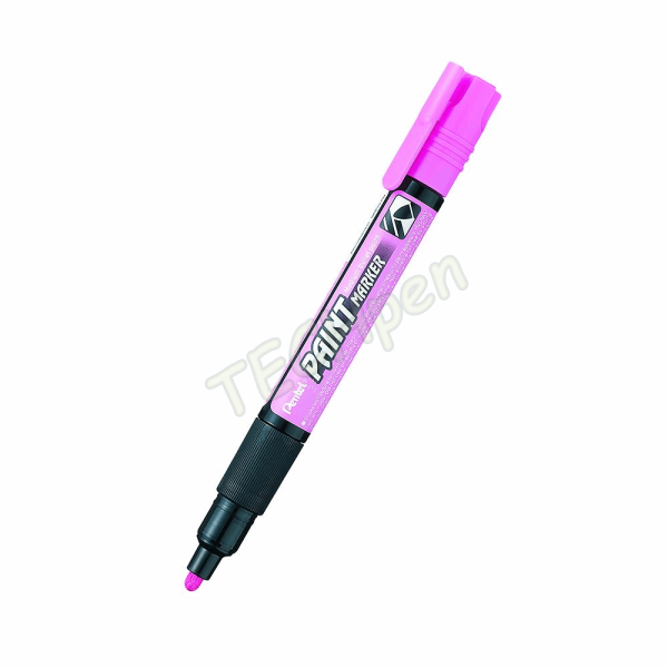 PENTEL ΜΑΡΚΑΔΟΡΟΣ ΑΝΕΞΙΤΗΛΟΣ PAINT PERMANENT MARKER GRAFITTI 3mm ΡΟΖ MMP20P