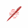 PENTEL TOUCH BRUSH SING PEN KOKKINO SES15CB