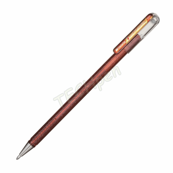 PENTEL ΣΤΥΛΟ GEL 1.0 DUAL METALLIC ΠΟΡΤΟΚΑΛΙ K110DF