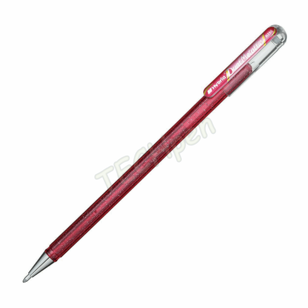 PENTEL ΣΤΥΛΟ GEL 1.0 DUAL METALLIC LIGHT PINK K110DMΡX