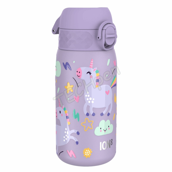 ION  I8SS400PVUNI ΜΕΤΑΛΛΙΚΟ ΜΠΟΥΚΑΛΙ 400ML ΜΟΝΟΚΕΡΟΣ ΛΙΛΑ I8SS4-00PVUNI