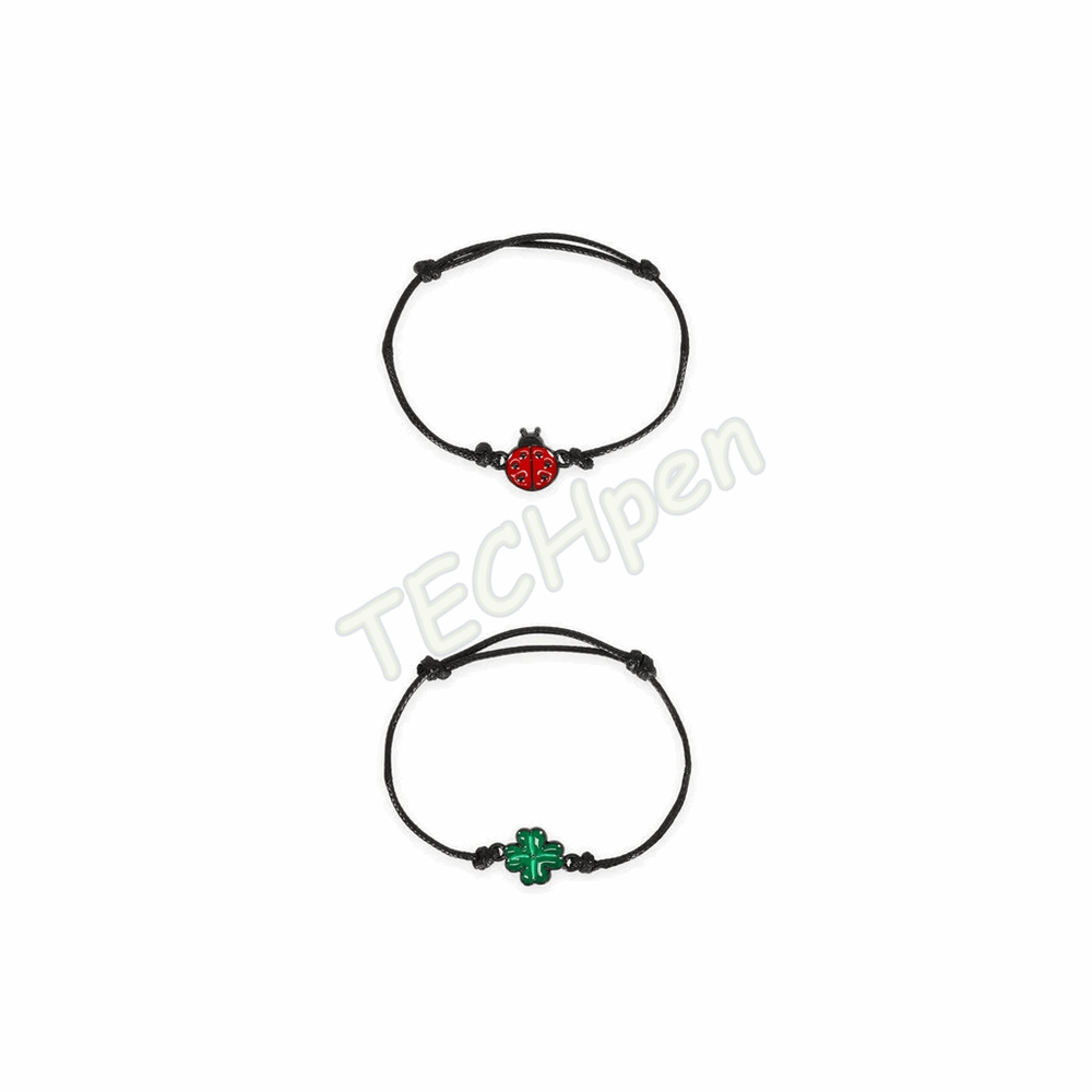 LEGAMI BRA0001 BETTER TOGETHER - SET OF 2 BRACELETS - LADYBUG