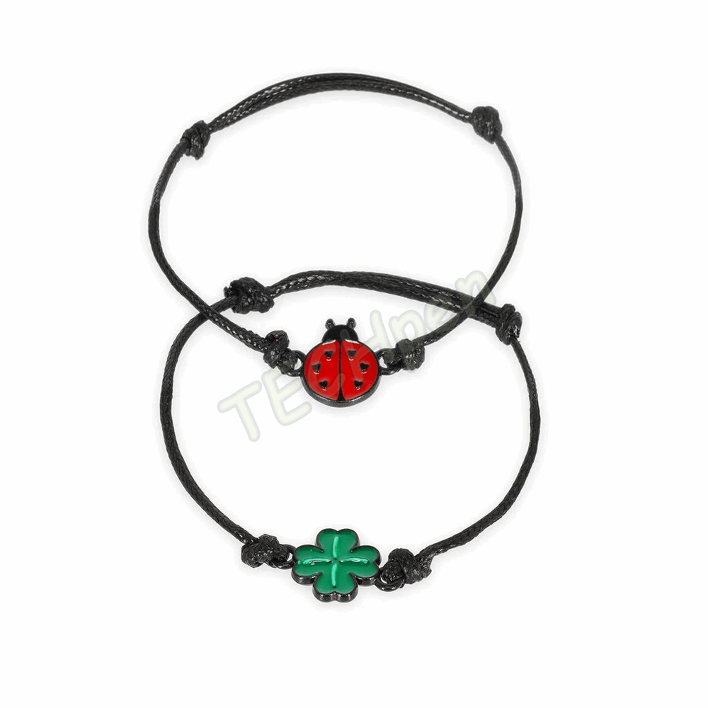 LEGAMI BRA0001 BETTER TOGETHER - SET OF 2 BRACELETS - LADYBUG