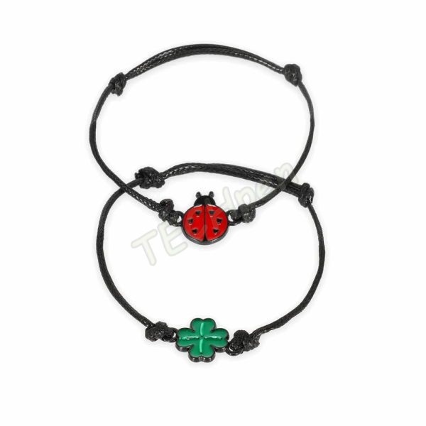 LEGAMI BRA0001 BETTER TOGETHER - SET OF 2 BRACELETS - LADYBUG