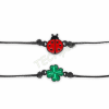 LEGAMI BRA0001 BETTER TOGETHER - SET OF 2 BRACELETS - LADYBUG