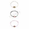 LEGAMI BRA0005 BETTER TOGETHER - SET OF 3 BRACELETS - TEDDY BEAR