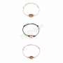 LEGAMI BRA0005 BETTER TOGETHER - SET OF 3 BRACELETS - TEDDY BEAR