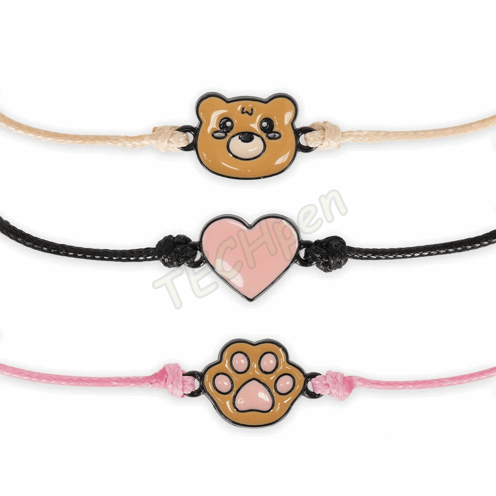 LEGAMI BRA0005 BETTER TOGETHER - SET OF 3 BRACELETS - TEDDY BEAR