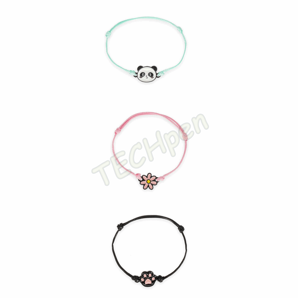 LEGAMI BRA0007 BETTER TOGETHER - SET OF 3 BRACELETS - PANDA