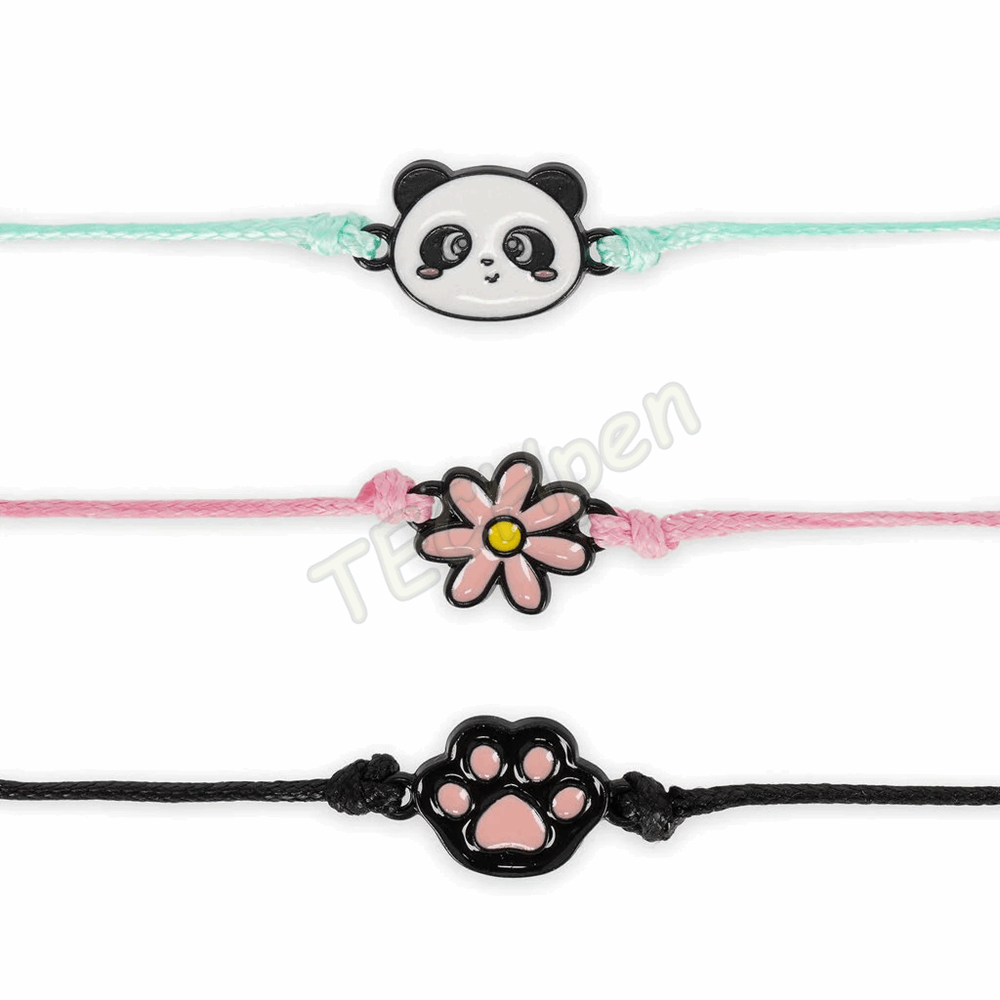 LEGAMI BRA0007 BETTER TOGETHER - SET OF 3 BRACELETS - PANDA