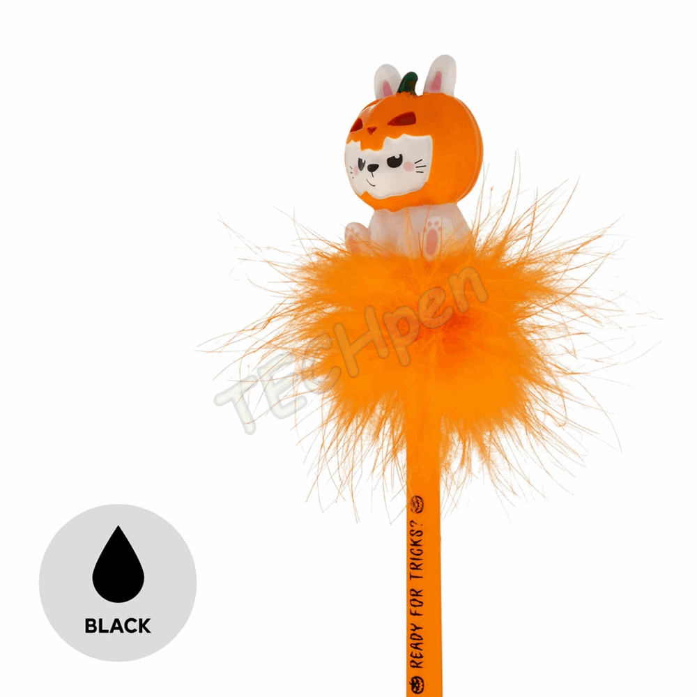 LEGAMI HALLOWEEN 2026 -  WIM0001 WRITING IS MAGIC - LIGHT-UP GEL PEN - BUNNY - PUMPKIN - 0,7 MM