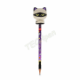 LEGAMI HALLOWEEN 2026 -  PSQ0009 SQUEEZIES - PENCIL WITH SQUISHY - KITTY - MUMMY - HB LEAD