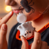 LEGAMI HALLOWEEN 2026 -  HLG0001 MAGIC KISS - TEDDY - GHOST