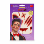 LEGAMI HALLOWEEN 2026 -  SFT0001 CREEPY TATTOOS - SCAR FACE TATTOO - SCAR