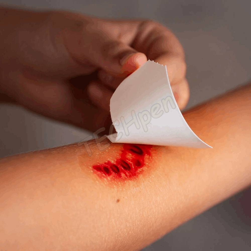 LEGAMI HALLOWEEN 2026 -  SFT0001 CREEPY TATTOOS - SCAR FACE TATTOO - SCAR