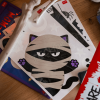 LEGAMI HALLOWEEN 2026 -  WDS0003 WINDO-WOW - 40 STATIC CLING STICKERS - HALLOWEEN