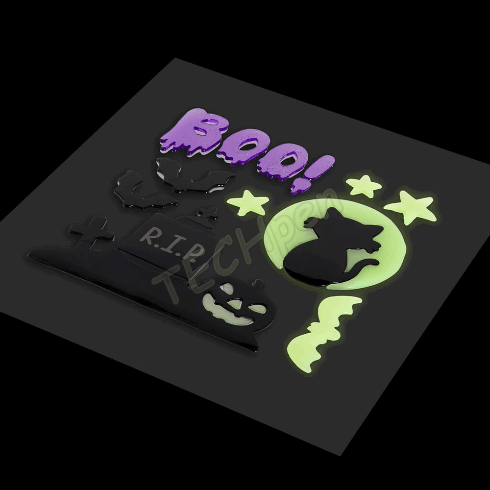 LEGAMI HALLOWEEN 2026 -  GGH0002 WINDO-GLOW - SET OF GEL STICKERS FOR WINDOW - SMALL