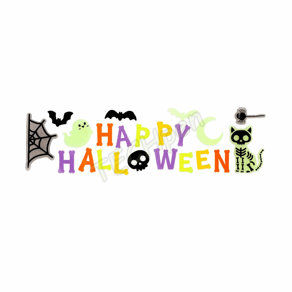 LEGAMI HALLOWEEN 2026 -  GGH0003 WINDO-GLOW - SET OF GEL STICKERS FOR WINDOW - LARGE