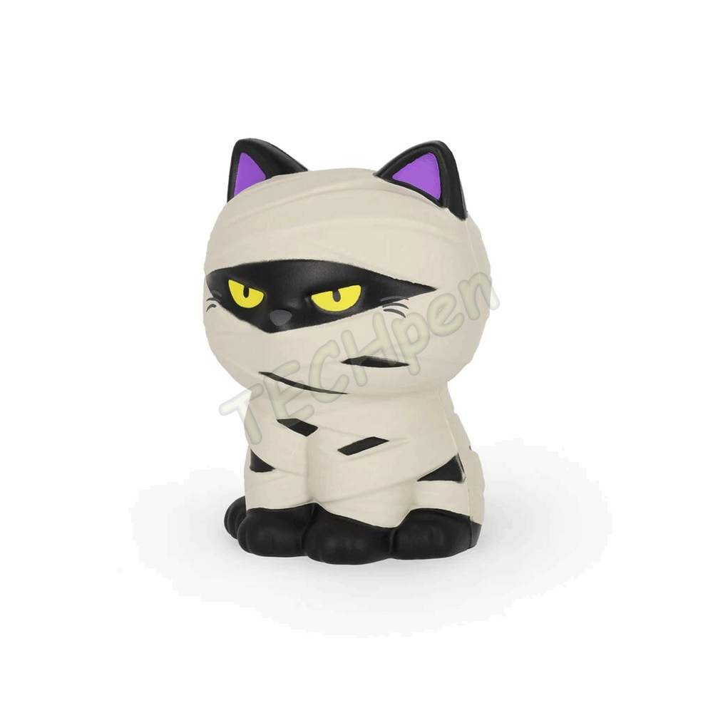 LEGAMI HALLOWEEN 2026 -  SQIF0020 STRESS LESS - ANTI-STRESS TOY - KITTY - MUMMY