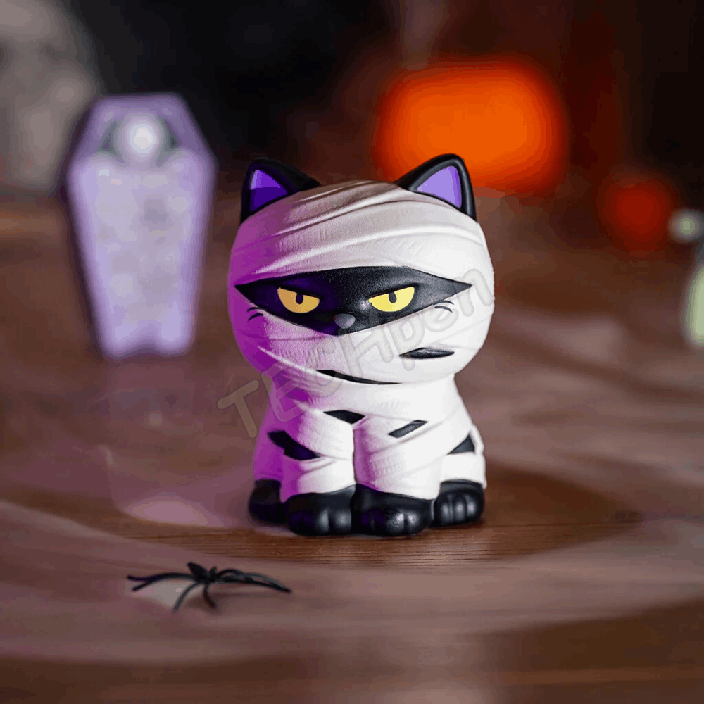 LEGAMI HALLOWEEN 2026 -  SQIF0020 STRESS LESS - ANTI-STRESS TOY - KITTY - MUMMY