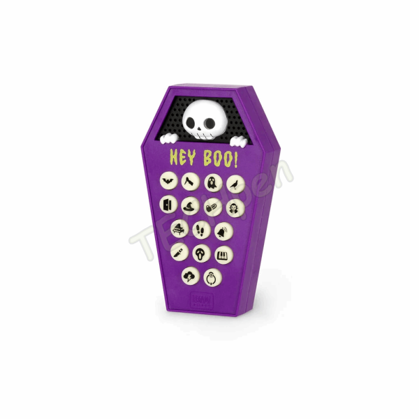 LEGAMI HALLOWEEN 2026 -  SM0003 HEY BOO! - SPOOKY SOUND MACHINE - COFFIN