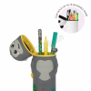 LEGAMI KA0026 KAWAII - 2-IN-1 SILICONE PENCIL CASE - GORILLA