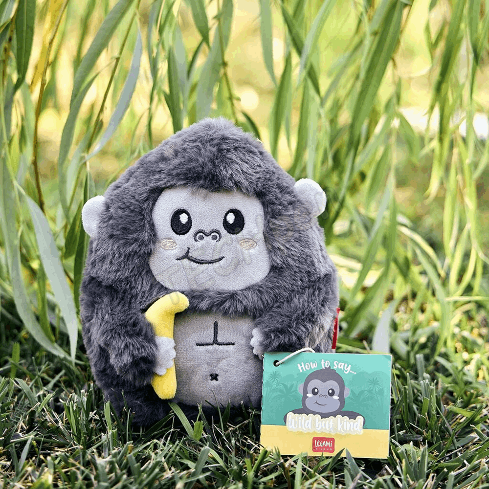 LEGAMI MSC0019 SUPER SOFT! - PLUSH - GORILLA - MINI