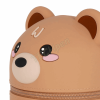 LEGAMI SKA0002 SUPER KAWAII 2 IN 1 SILICONE PENCIL CASE - TEDDY BEAR
