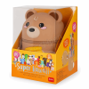LEGAMI SKA0002 SUPER KAWAII 2 IN 1 SILICONE PENCIL CASE - TEDDY BEAR
