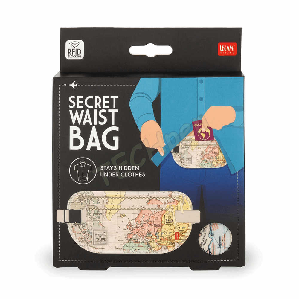 LEGAMI WBAG0001 SECRET WAIST BAG FOR TRAVEL - TRAVEL