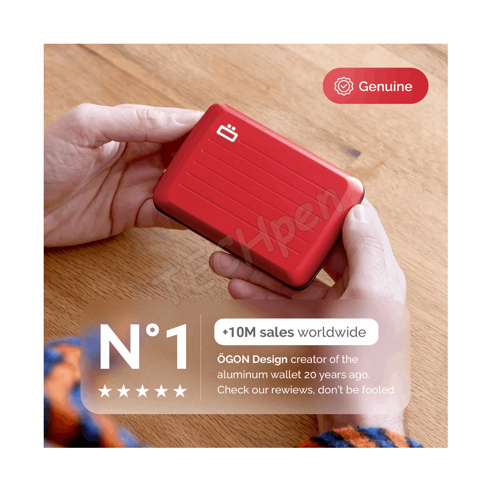 OGON SV2 RED STOCKHOLM WALLET