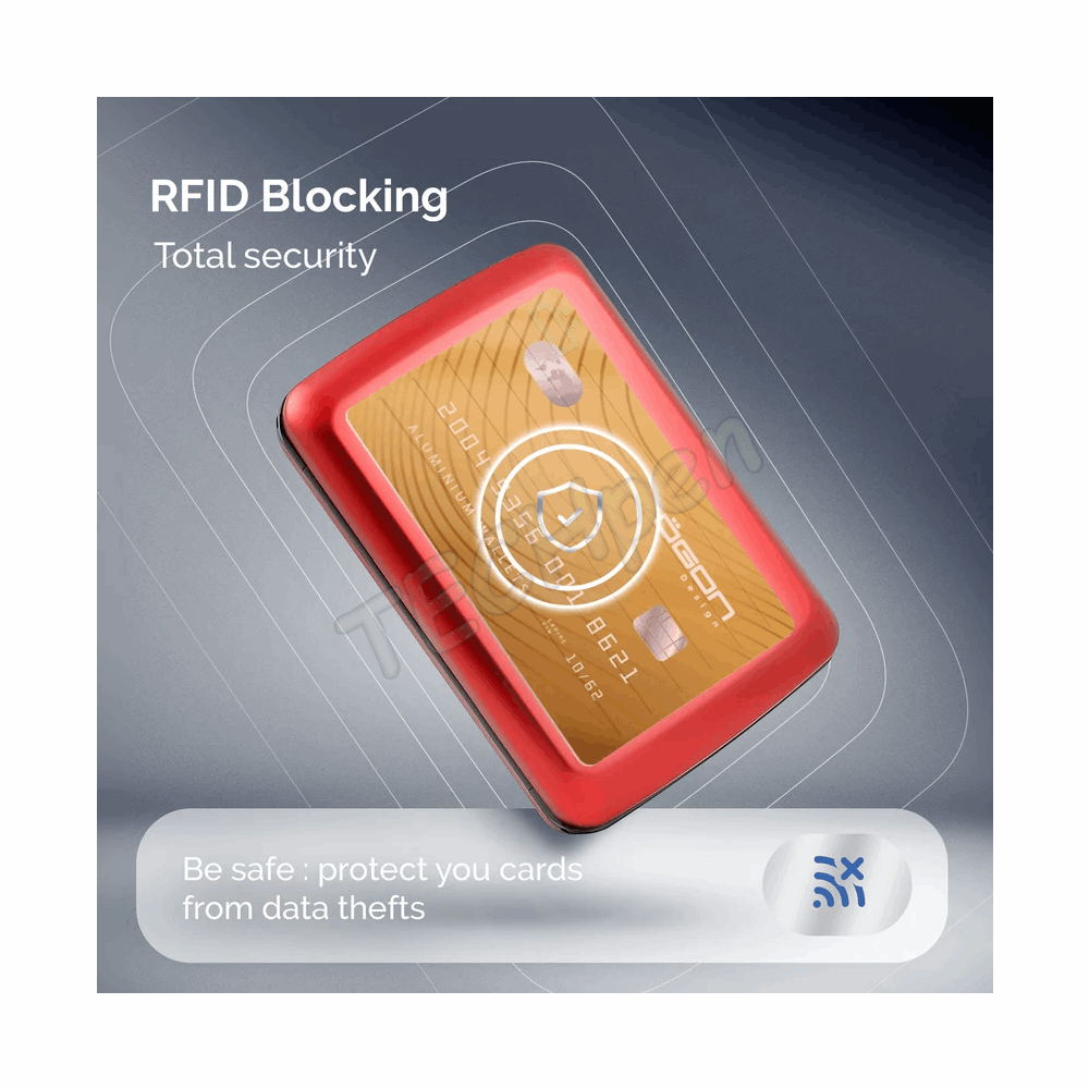 OGON SV2 RED STOCKHOLM WALLET