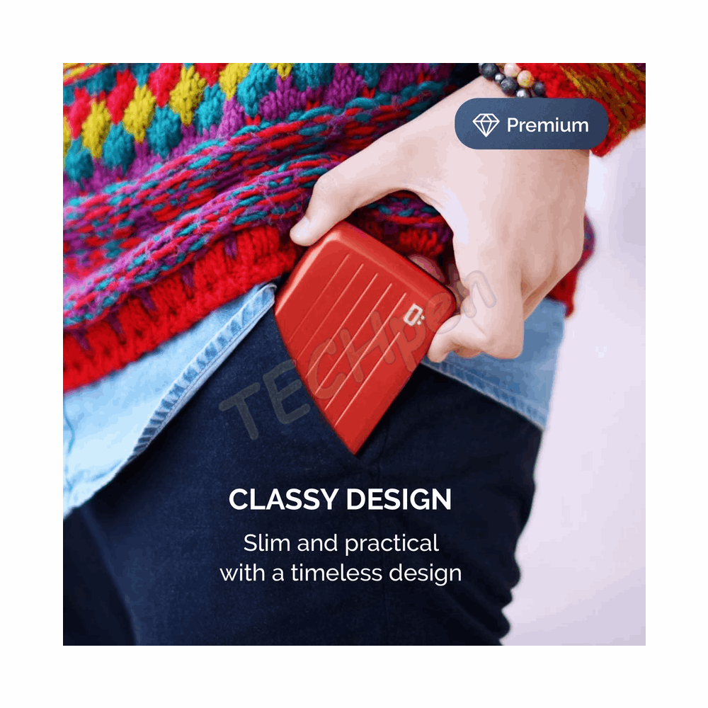 OGON SV2 RED STOCKHOLM WALLET
