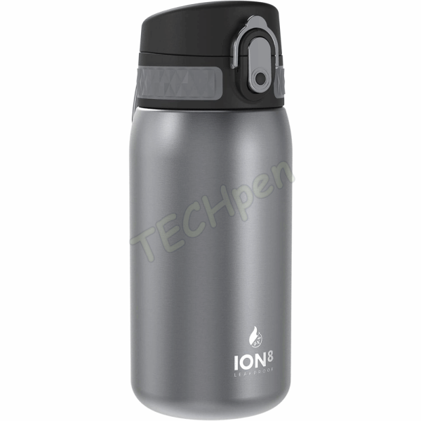 ΙΟΝ ΜΕΤΑΛΛΙΚΟ ΘΕΡΜΟΣ SLIM 320ml ΓΚΡΙ Ι8ΤS350GRY
